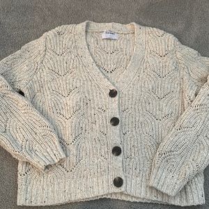 Cream sweater from Old Navy